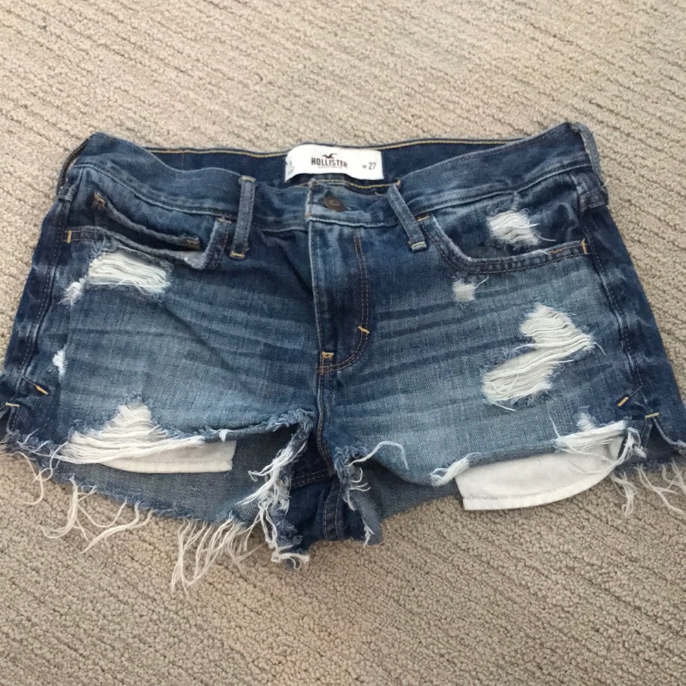 Destroyed Hollister Shorts